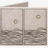 Slim Wallet Waves - Front Design