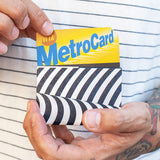 Micro Wallet Motion - Open Wallet Inside Design with cards and cash