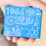 Slim Wallet Blueprint - Open Wallet Inside Design with cards and cash