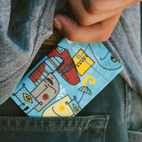 Card Deep Blue