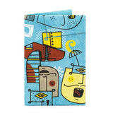 Card Deep Blue