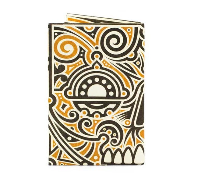 Aztec Skull Card Wallet