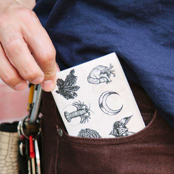 Ancient Spell Slim Wallet In Front Pocket