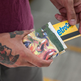 Slim Wallet Ariya - Open Wallet Inside Design with cards and cash