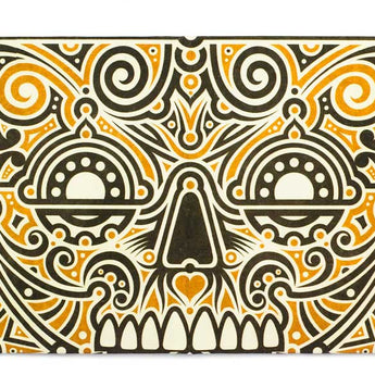 Card Aztec Skull