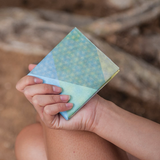 Slim Wallet Triangle Moire - Lifestyle image