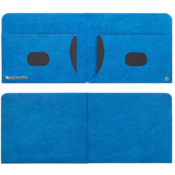 Slim Blue Wallet