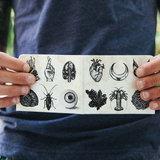 Ancient Spell Slim Wallet In Hand
