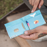 Slim Wallet Giants of the Sea - Lifestyle image