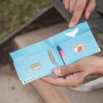 Slim Wallet Giants of the Sea - Lifestyle image