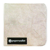 Coin Pouch Dots - Front Design laying flat side view