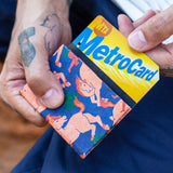 Micro Wallet Trample - Open Wallet Inside Design with cards and cash