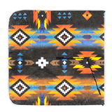 Coin Pouch Tribal Aztec - Front Design top view