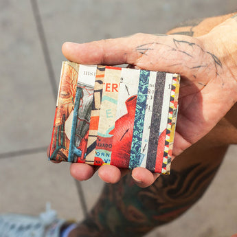 Slim Wallet Clippings - Lifestyle image
