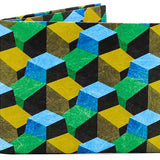 Cubes Slim Wallet Front
